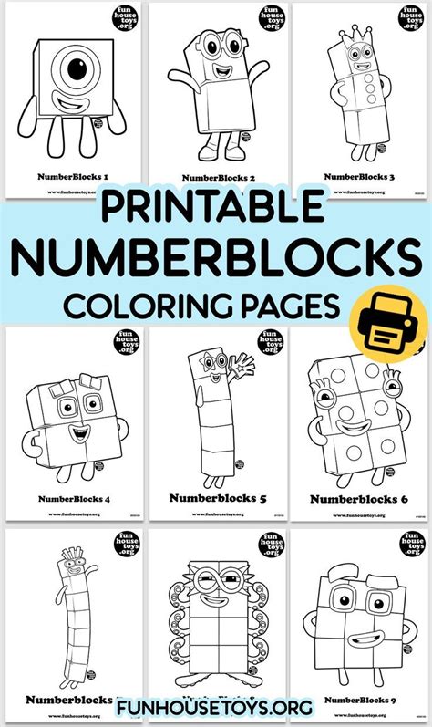 Numberblocks Adding Worksheets - Carol Jone's Addition Worksheets