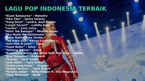 105 Lagu Pop Indonesia Terbaik dan Terpopuler