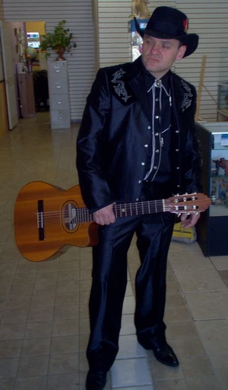 Country Music Costumes, Johnny Cash Country Singer Outfit