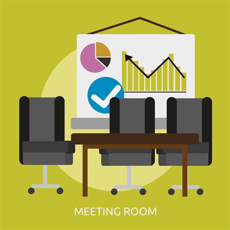 Meeting Room Conceptual illustration Design 474152 Vector Art at Vecteezy