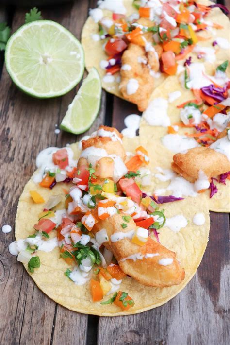 The Best Halibut Fish Tacos Recipe » Homemade Heather