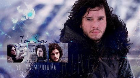 You Know Nothing, Jon Snow by Pantoufle3 on DeviantArt