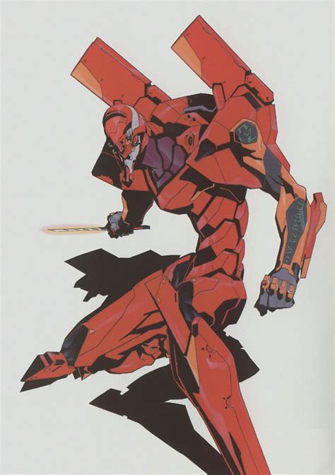 I always loved this picture of Unit 02 : r/evangelion