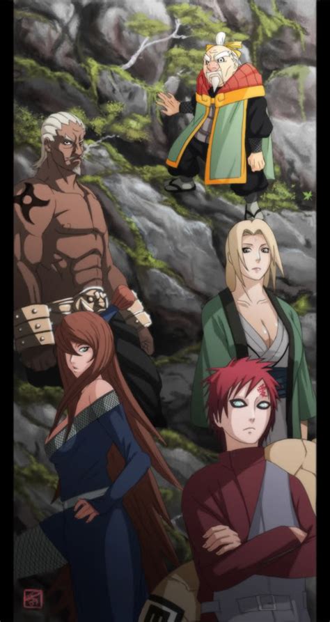 The 5 Kages - Naruto Shippuuden Photo (24744002) - Fanpop