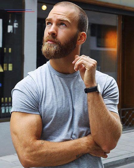 #hairandbeardstyles | Haircuts for balding men, Bald men with beards ...