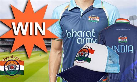 Win Bharat Army Merchandise with CricketWorld.com