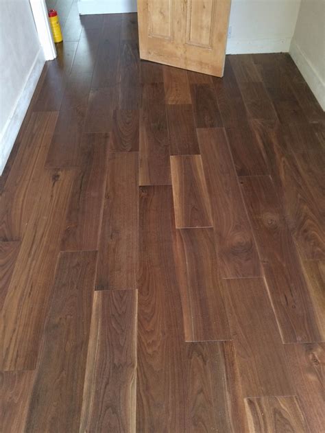 Black American Walnut wood London stock super engineered flooring 189mm ...