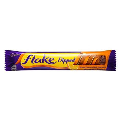 MaxMart Online . Cadbury Flake Dipped Orange 22g