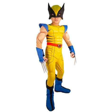 Shop Child X-Men Wolverine Deluxe Costume - Party Centre, UAE 2024