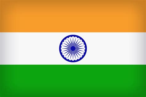 Orange And Green Line Illustration Flag Of India Indian Flag | Images ...