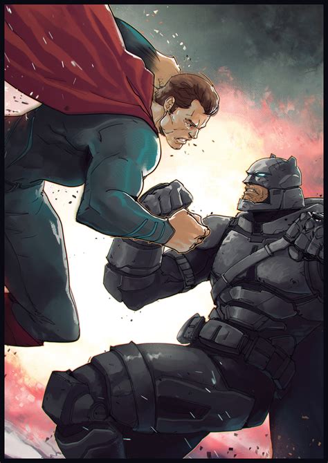 Batman VS Superman by Hicham Habchi : r/ImaginaryGotham