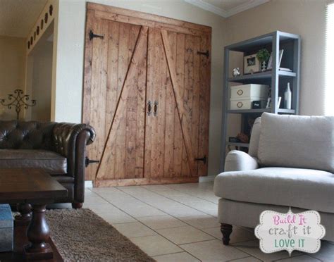 DIY Barn Door Room Divider | Room divider doors, Room divider walls ...