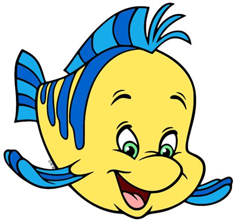 Little Mermaid Flounder