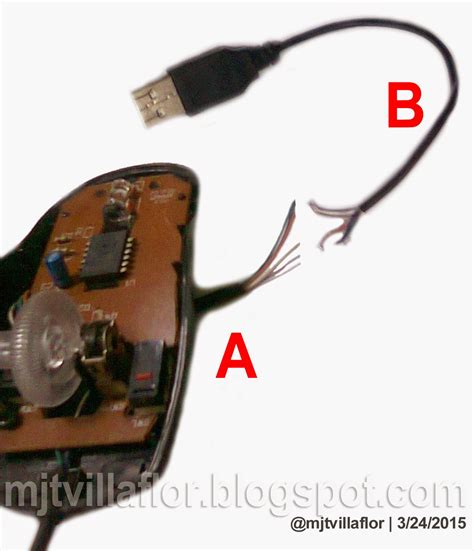 Troubleshooting: USB Mouse Wiring - @mjtvillaflor