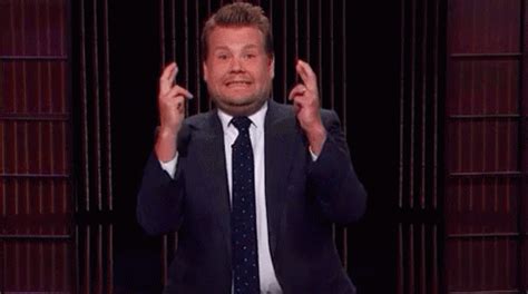 Fingers Crossed GIF - LateLateShow JamesCorden FingersCrossed ...