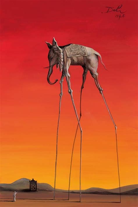 Elephant In The Style Of Salvador Dali, 1948 – 2015 - The John Myatt ...