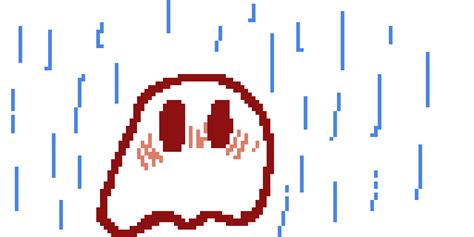 Rain pixel art