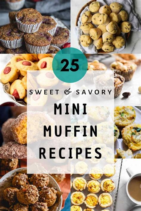 25 Sweet & Savory Mini Muffin Recipes For Any Occasion