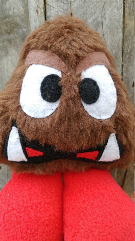 Goomba plush Goomba stuffed animal Goomba Mario plush | Etsy