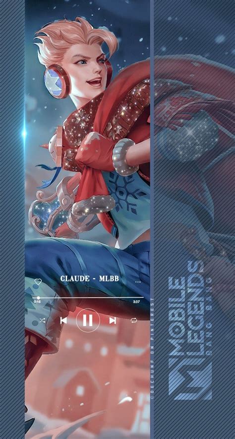 Wallpaper Claude Christmas MLBB Aesthetic