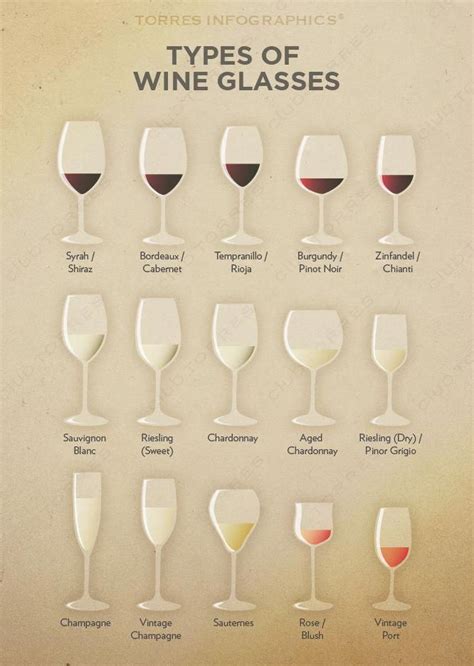 Types of wine glasses - bezyjames