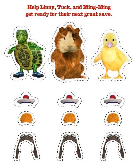 Wonder Pets Characters Name