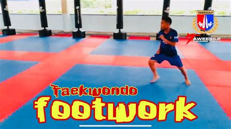 Taekwondo footwork #short - YouTube