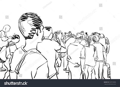 stock-photo-crowd-walking-illustration-507919699 | TDP