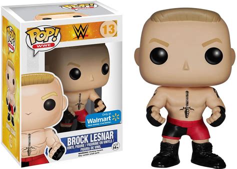 Funko WWE Wrestling Funko POP Brock Lesnar Exclusive Vinyl Figure 13 ...