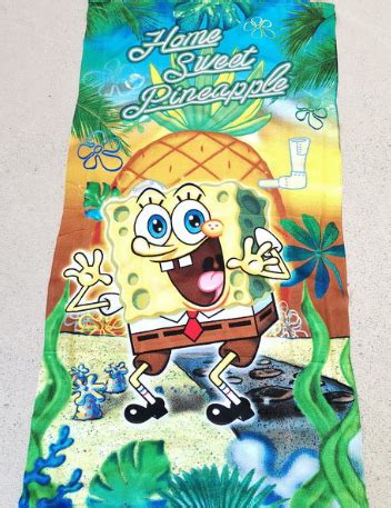 Spongebob Beach Towel - UpTown Kids