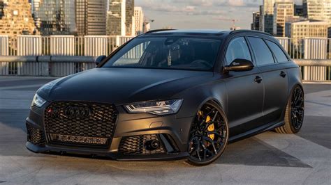 This 1,200 HP Satin Black Audi RS6 is Faster Than Most Supercars