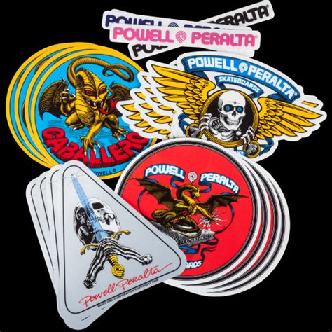 Powell Peralta Assorted Stickers (20 pack) - Powell-Peralta®