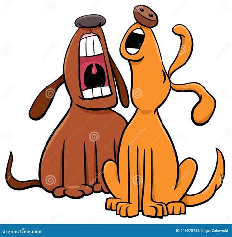 Barking Dog Cartoon Vector | CartoonDealer.com #160161899