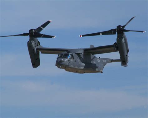 Air Force looking at using Ospreys for search and rescue