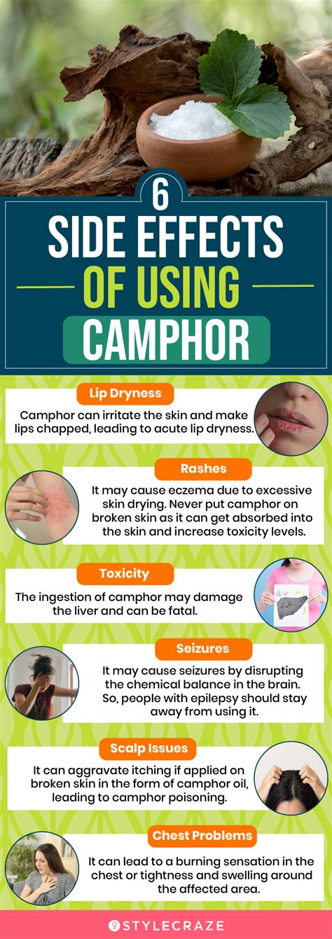 10 Unexpected Side Effects Of Camphor