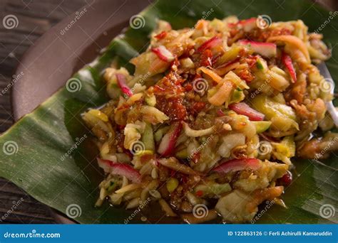 Rujak Serut Indonesian Fruit Salad Stock Photo - Image of fruits ...