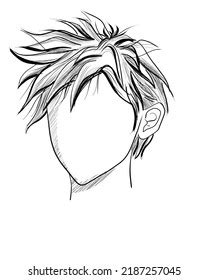 Manga Boy Hair