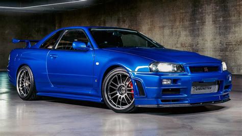 Nissan R34 Skyline Driven By Paul Walker In Fast And Furious Heads To ...