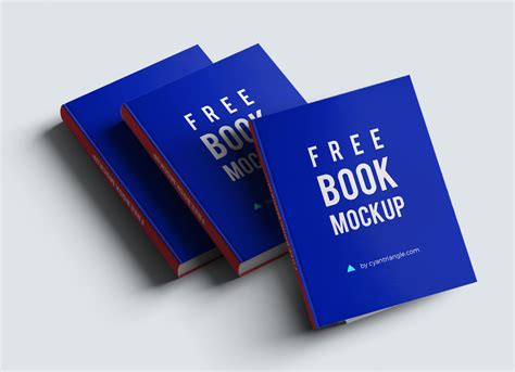 10 Free Hardcover Book Mockup PSD Set - Good Mockups