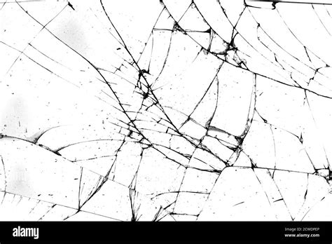 Black Broken Glass Texture