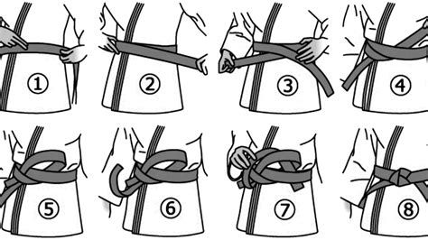 How To Tie A Karate Belt Knot - Karate Choices