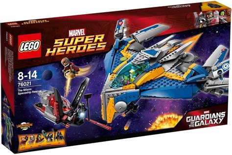 LEGO Guardians of The Galaxy 76021 The Milano Spaceship Rescue: Amazon ...