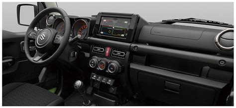 All-new 2019 Suzuki Jimny interior