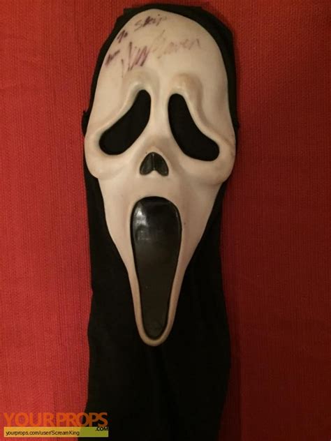 Scream Original Screen Used Hero Ghostface Mask original movie prop