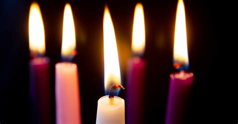 What Do the Advent Candle Colors Mean? (Pink, Purple, White)