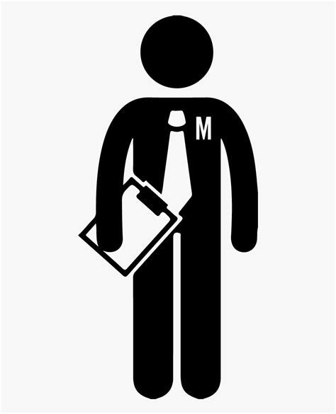 Managers Black And White Clipart , Free Transparent Clipart - ClipartKey