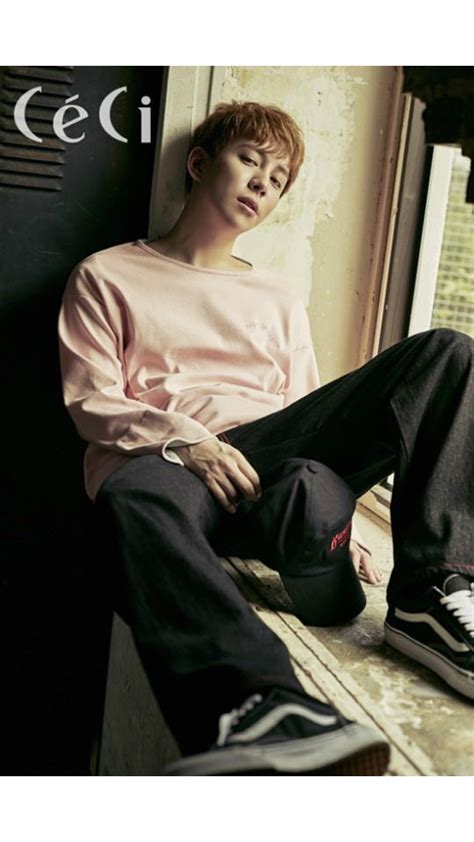 Block B′s Park Kyung Featured in First Fashion Spread - 8days