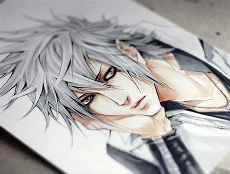 40 Amazing Anime Drawings And Manga Faces - Bored Art