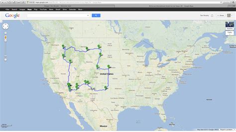 Dan Murphy: Western Road Trip Map