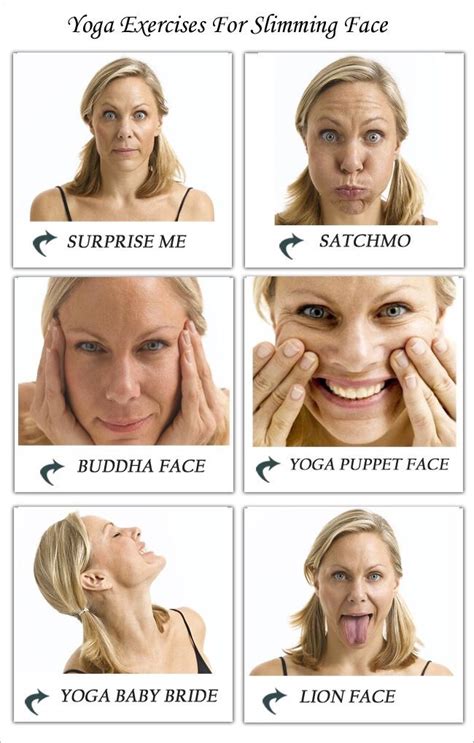 Yoga Exercises For Slimming Face. ☺️ - Musely